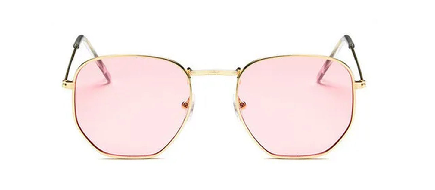 2021 Vintage Metal Men Sunglasses Brand Designer Sun Glasses Women Female Classic Driving Eyewear Uv400