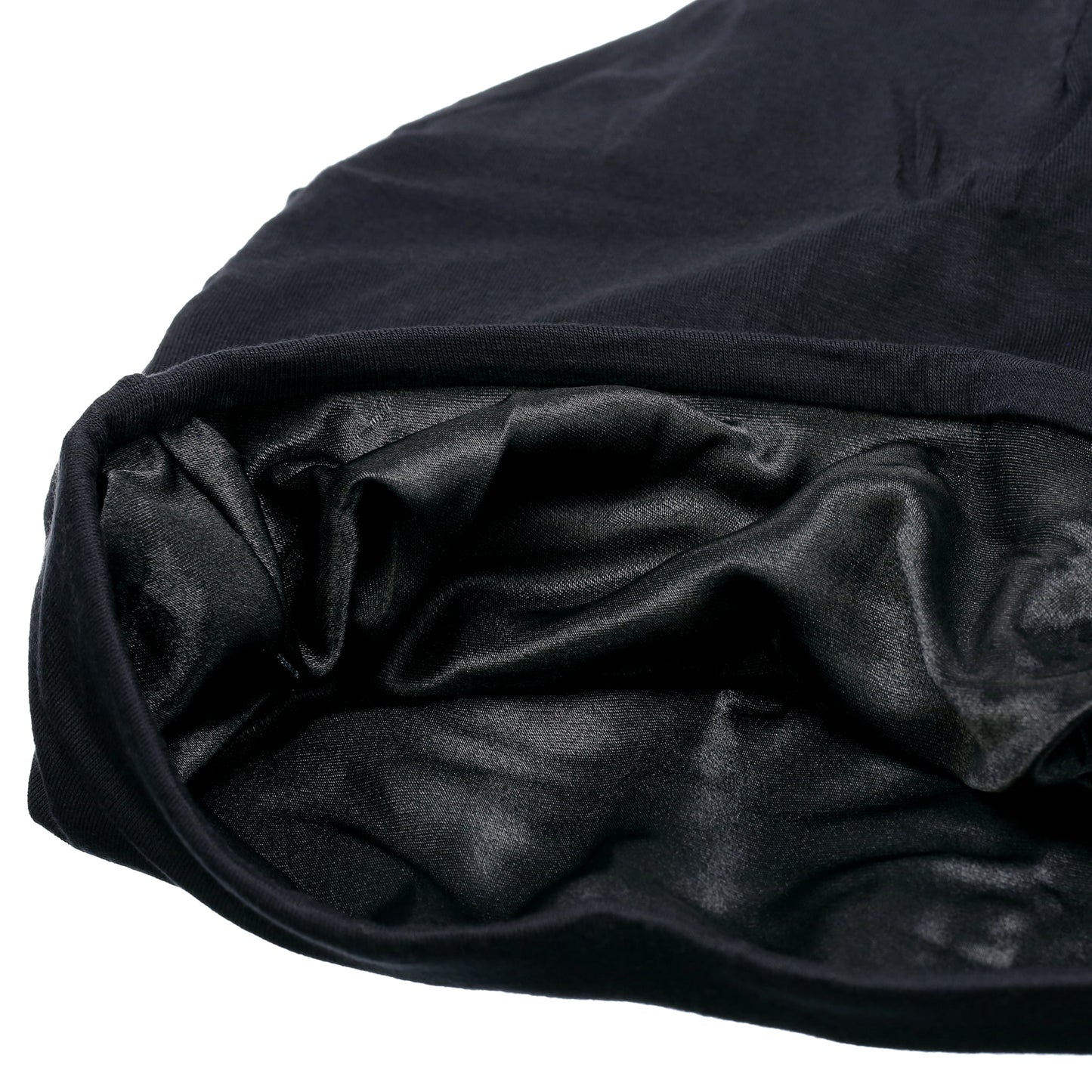 Satin Soc Black Regular, Satin Lined