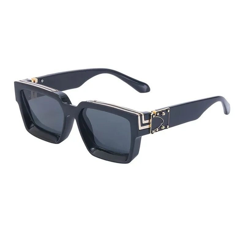 Small Rectangle Sunglasses Women Luxury Brand Men Shades Retro Square Black Sun Glasses Eyewear Trend Punk Eyeglasses for Male