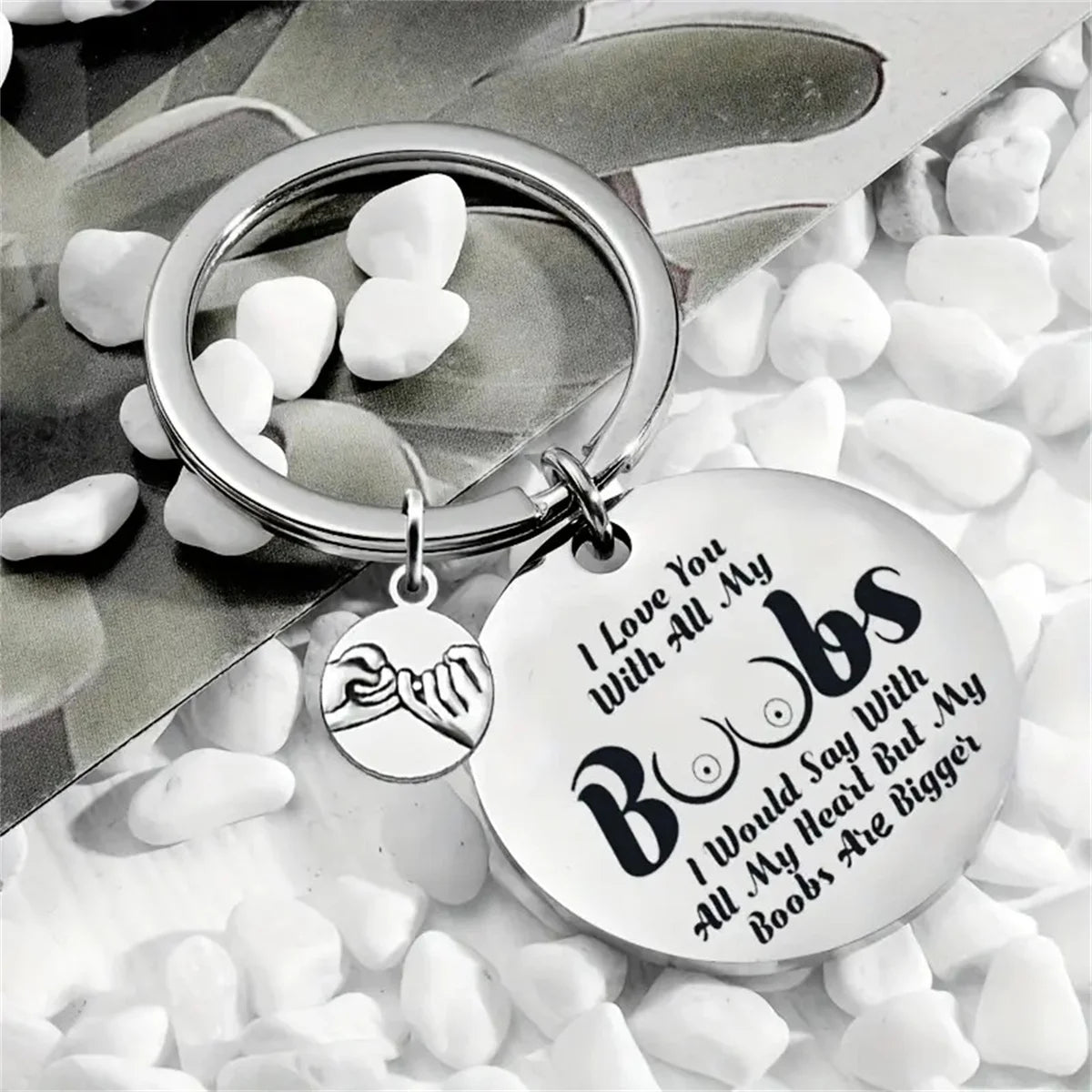 Anniversary Keychain for Wife Husband Couple Valentines Day Christmas Birthday Wedding Gifts for Boyfriend Girlfriend