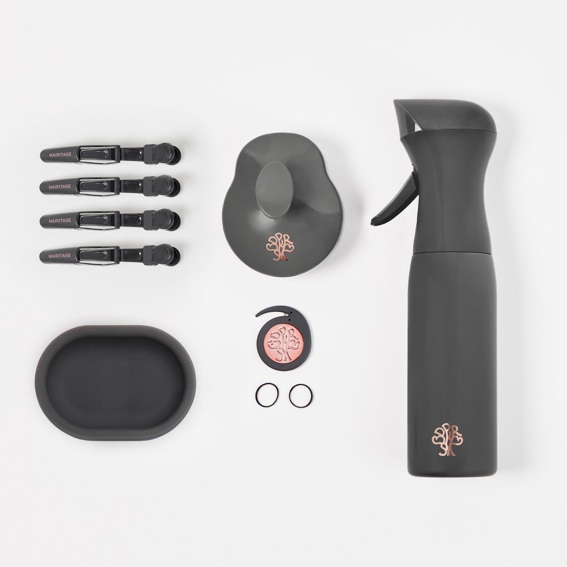 Better Together Hair Tie Holder & Ties for All Hair Types and Textures, 1 Set