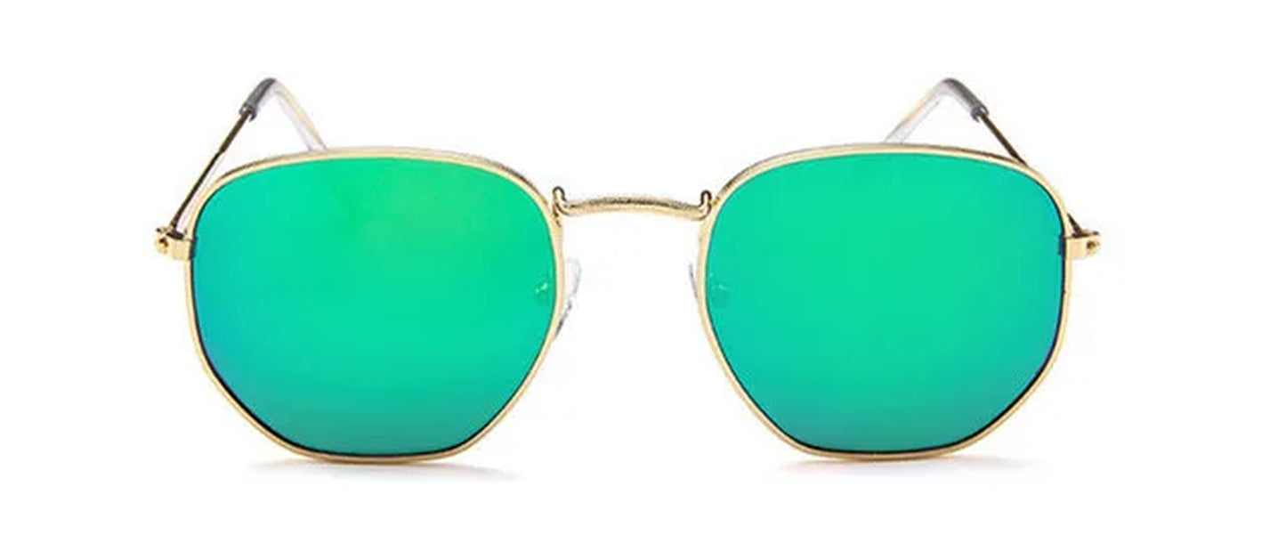 2021 Vintage Metal Men Sunglasses Brand Designer Sun Glasses Women Female Classic Driving Eyewear Uv400