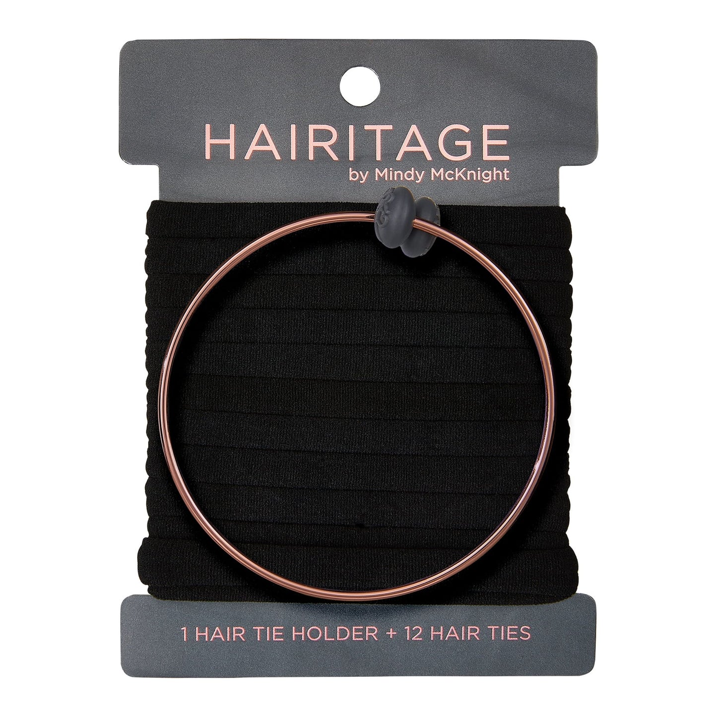 Better Together Hair Tie Holder & Ties for All Hair Types and Textures, 1 Set