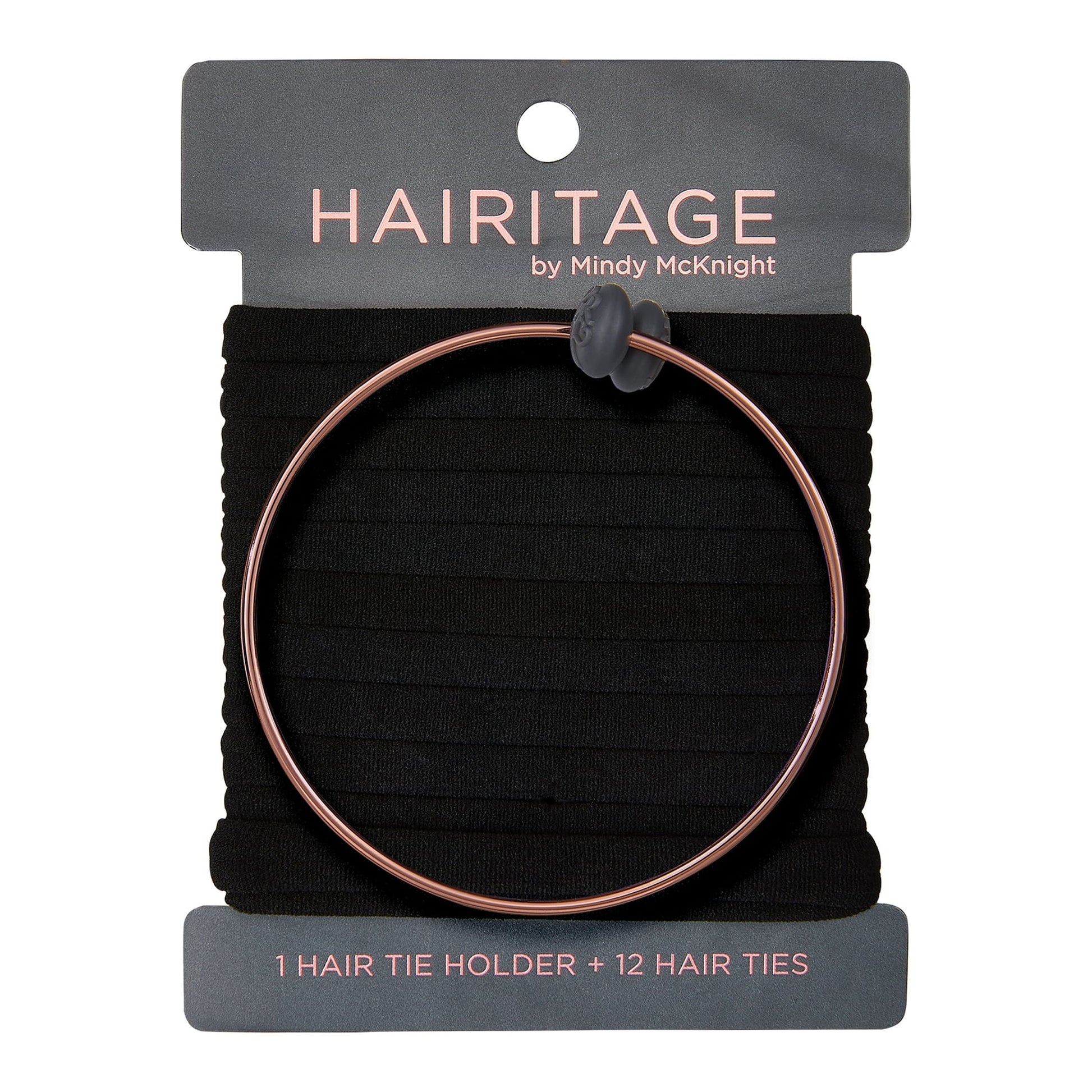 Better Together Hair Tie Holder & Ties for All Hair Types and Textures, 1 Set