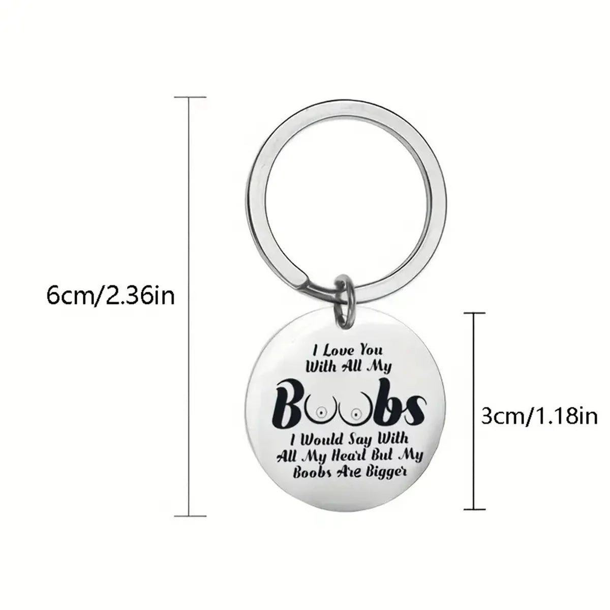 Anniversary Keychain for Wife Husband Couple Valentines Day Christmas Birthday Wedding Gifts for Boyfriend Girlfriend